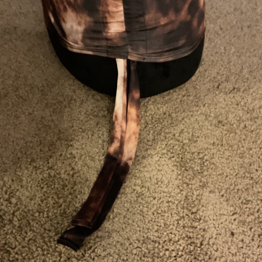 Fashion Nova One-Shoulder Leopard-Print Tank Top in Brown and Black - Picture 7 of 10